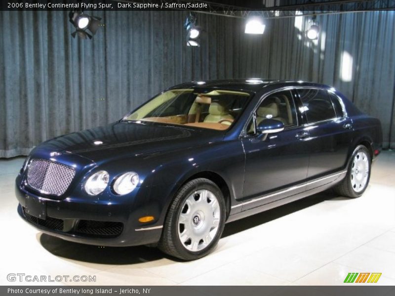 Dark Sapphire / Saffron/Saddle 2006 Bentley Continental Flying Spur