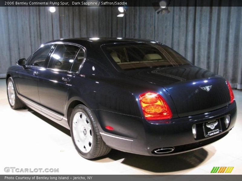 Dark Sapphire / Saffron/Saddle 2006 Bentley Continental Flying Spur