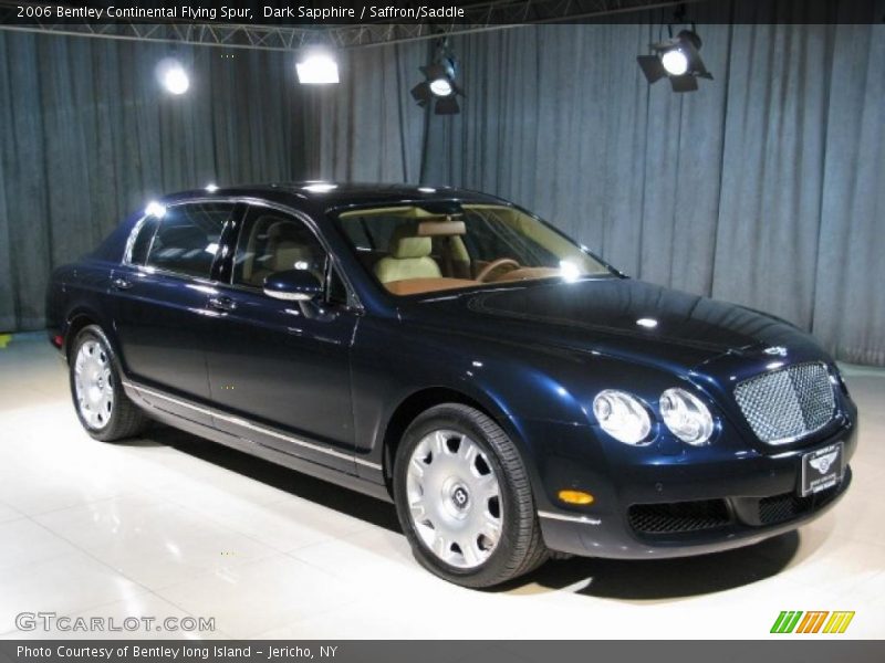 Dark Sapphire / Saffron/Saddle 2006 Bentley Continental Flying Spur