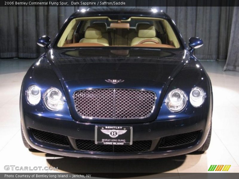 Dark Sapphire / Saffron/Saddle 2006 Bentley Continental Flying Spur