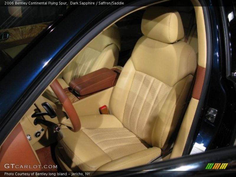 Dark Sapphire / Saffron/Saddle 2006 Bentley Continental Flying Spur