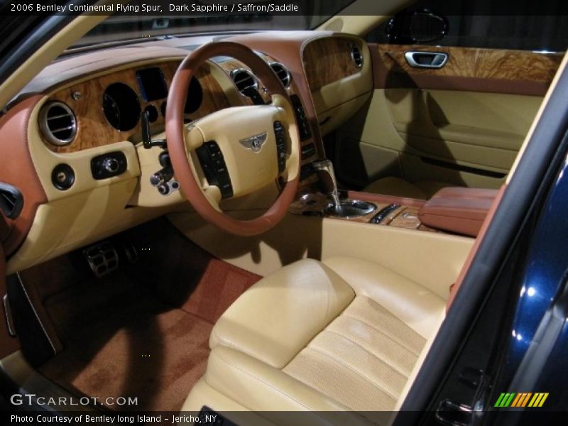 Dark Sapphire / Saffron/Saddle 2006 Bentley Continental Flying Spur
