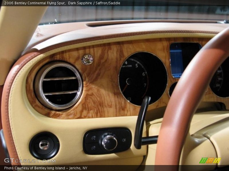 Dark Sapphire / Saffron/Saddle 2006 Bentley Continental Flying Spur
