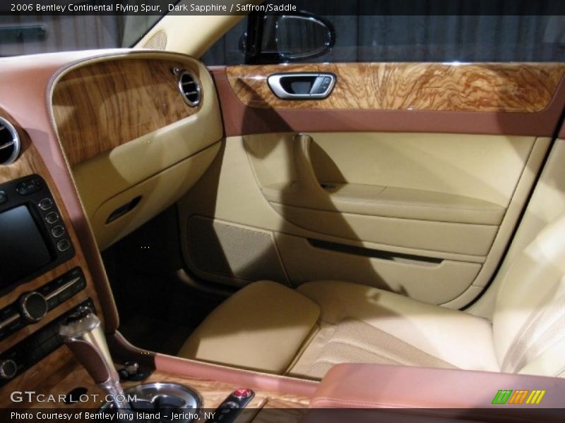 Dark Sapphire / Saffron/Saddle 2006 Bentley Continental Flying Spur