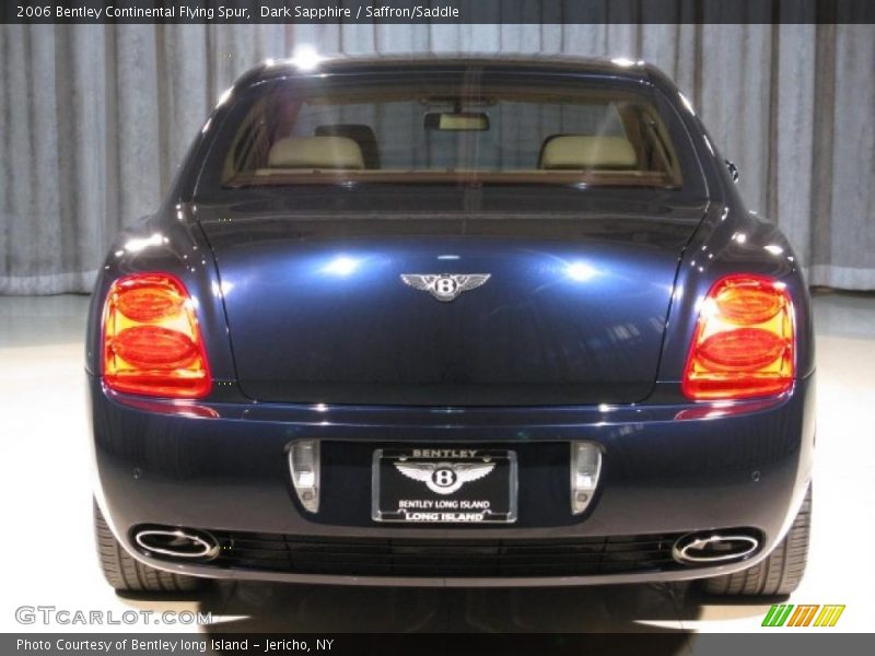 Dark Sapphire / Saffron/Saddle 2006 Bentley Continental Flying Spur