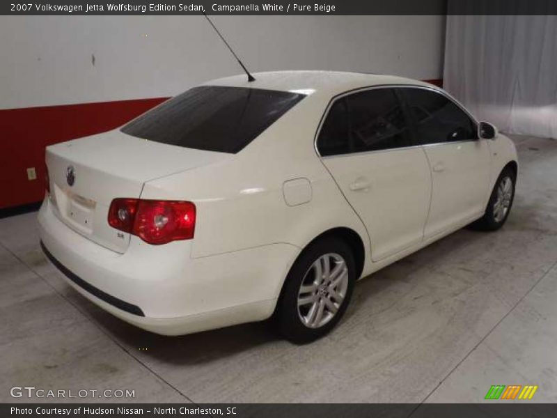 Campanella White / Pure Beige 2007 Volkswagen Jetta Wolfsburg Edition Sedan