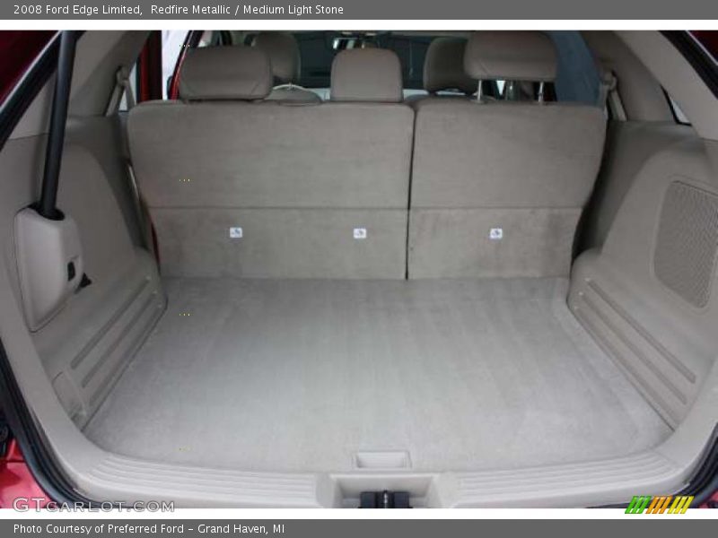 Redfire Metallic / Medium Light Stone 2008 Ford Edge Limited