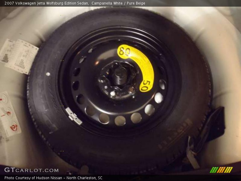 Campanella White / Pure Beige 2007 Volkswagen Jetta Wolfsburg Edition Sedan