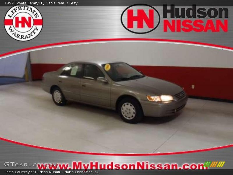 Sable Pearl / Gray 1999 Toyota Camry LE