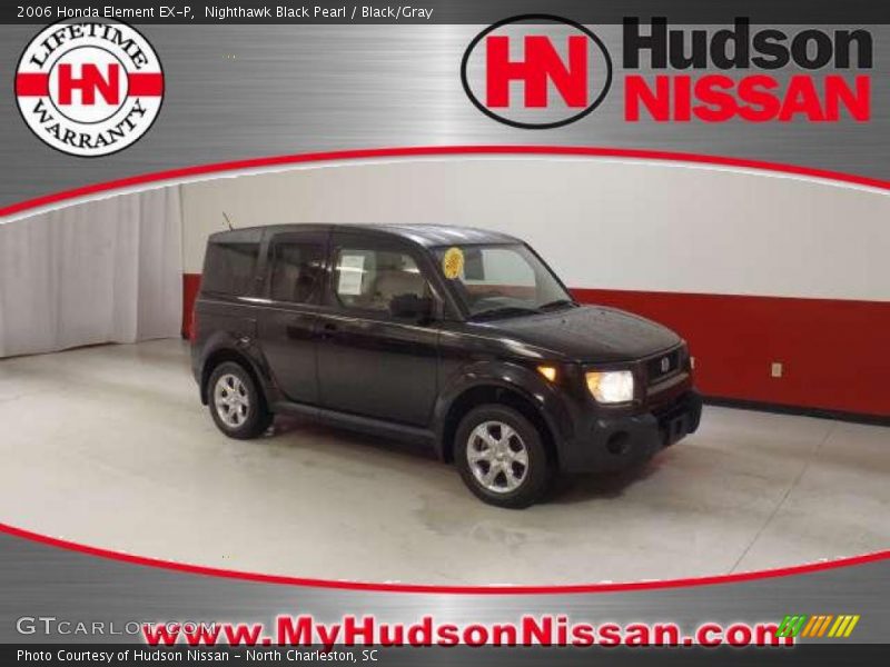 Nighthawk Black Pearl / Black/Gray 2006 Honda Element EX-P