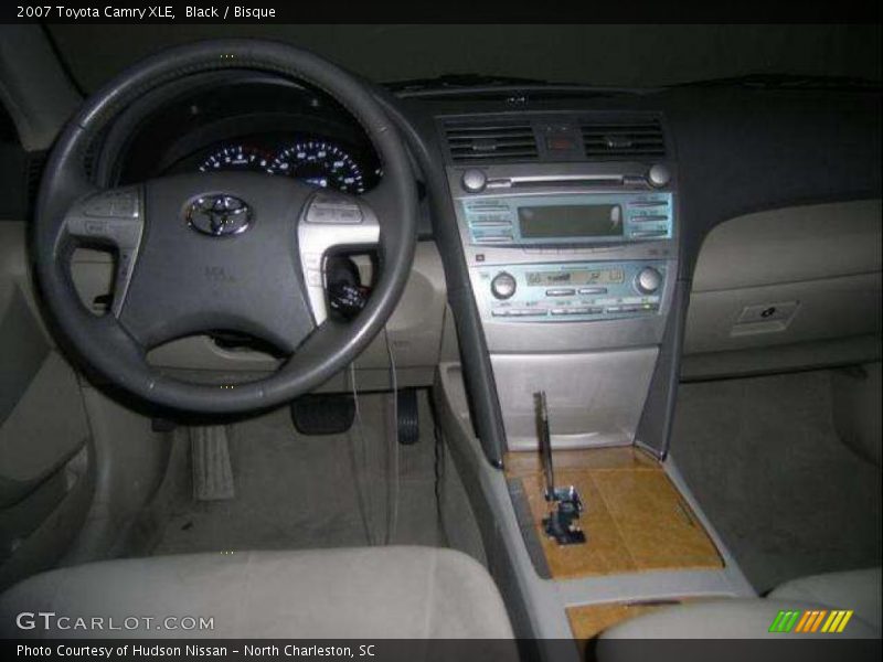 Black / Bisque 2007 Toyota Camry XLE