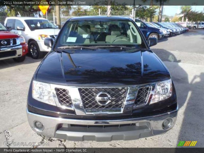 Super Black / Steel 2011 Nissan Frontier SV Crew Cab