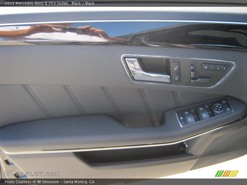Black / Black 2011 Mercedes-Benz E 350 Sedan