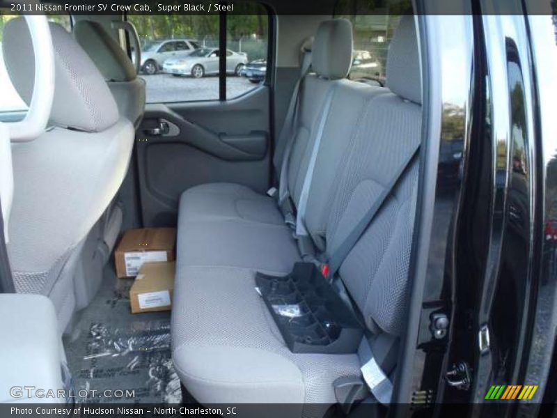  2011 Frontier SV Crew Cab Steel Interior