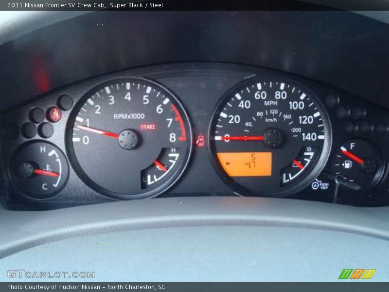  2011 Frontier SV Crew Cab SV Crew Cab Gauges