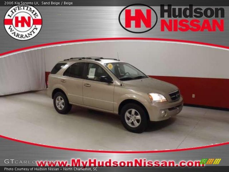 Sand Beige / Beige 2006 Kia Sorento LX