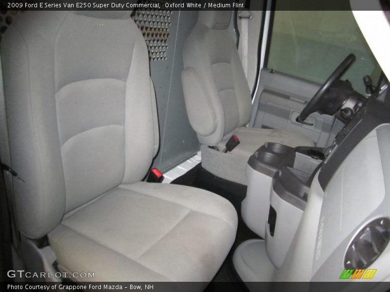 Oxford White / Medium Flint 2009 Ford E Series Van E250 Super Duty Commercial