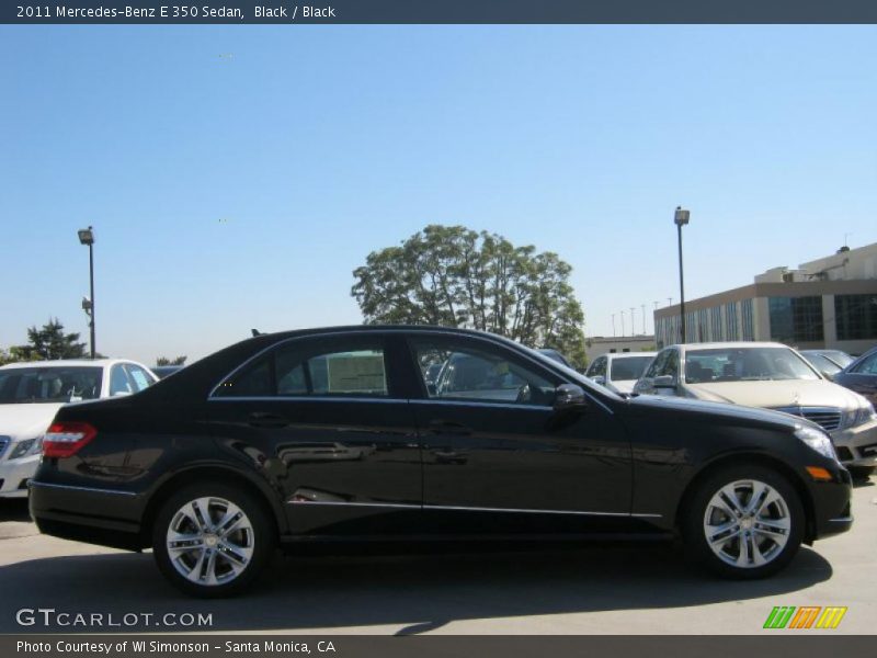 Black / Black 2011 Mercedes-Benz E 350 Sedan