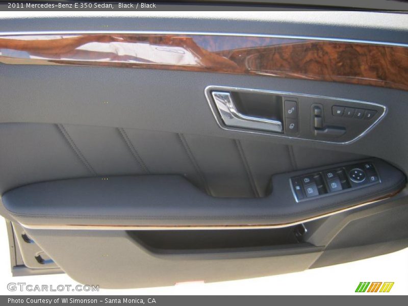 Black / Black 2011 Mercedes-Benz E 350 Sedan