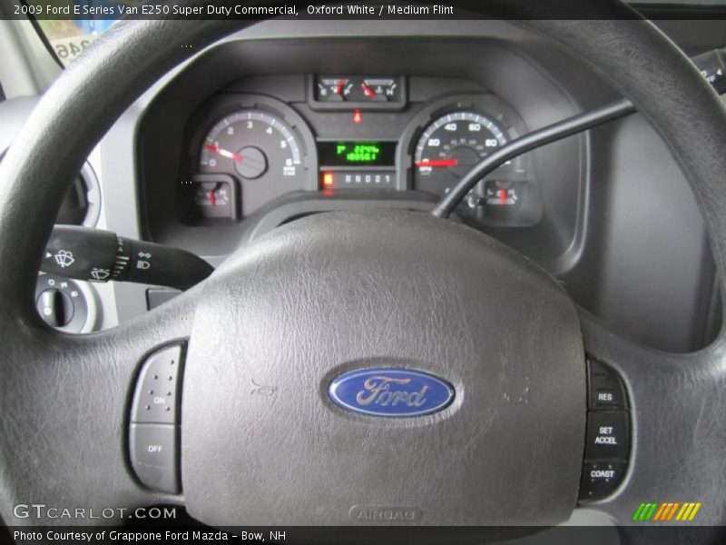Oxford White / Medium Flint 2009 Ford E Series Van E250 Super Duty Commercial