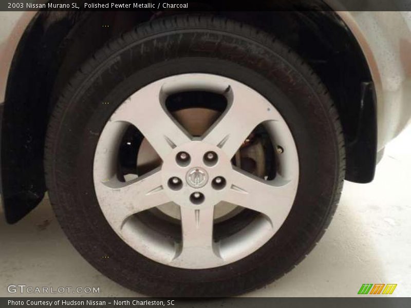 Polished Pewter Metallic / Charcoal 2003 Nissan Murano SL