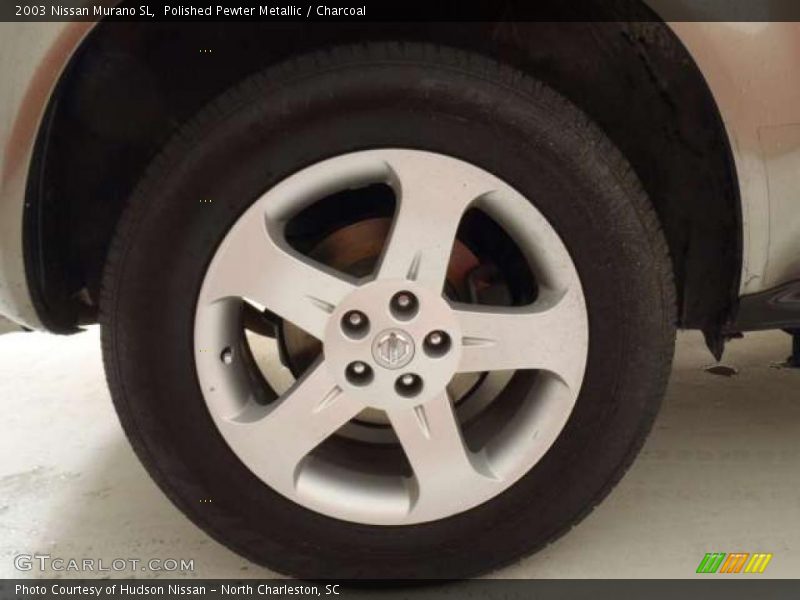Polished Pewter Metallic / Charcoal 2003 Nissan Murano SL