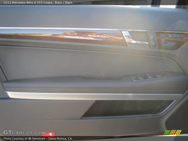 Black / Black 2011 Mercedes-Benz E 350 Coupe