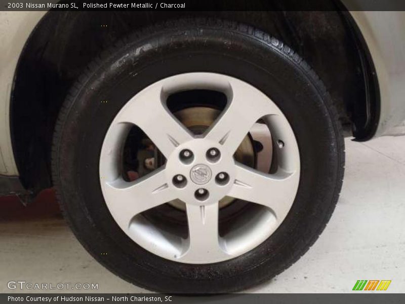 Polished Pewter Metallic / Charcoal 2003 Nissan Murano SL