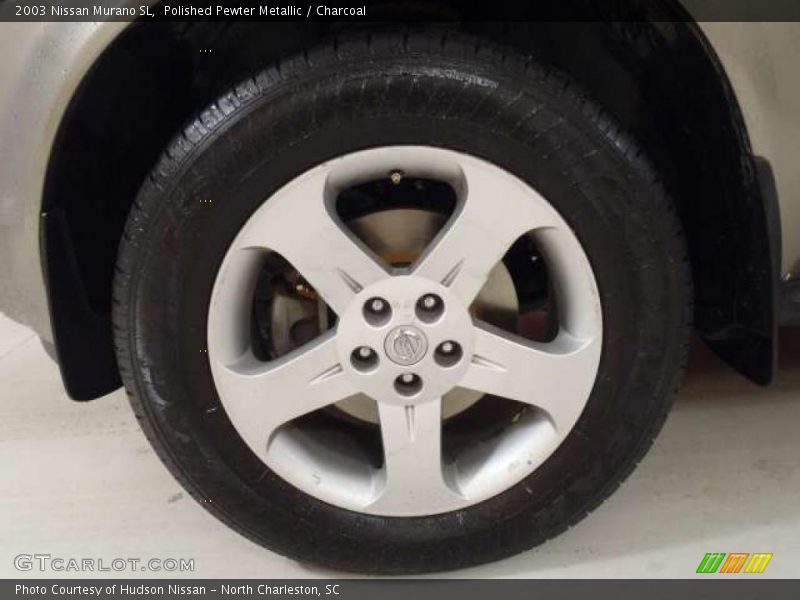 Polished Pewter Metallic / Charcoal 2003 Nissan Murano SL