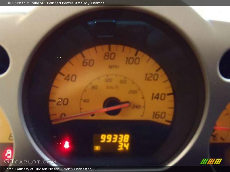 Polished Pewter Metallic / Charcoal 2003 Nissan Murano SL