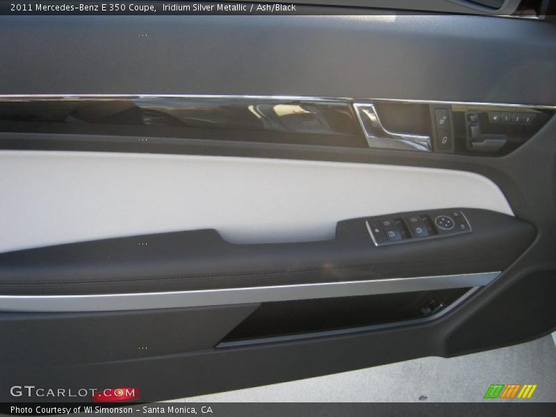 Iridium Silver Metallic / Ash/Black 2011 Mercedes-Benz E 350 Coupe