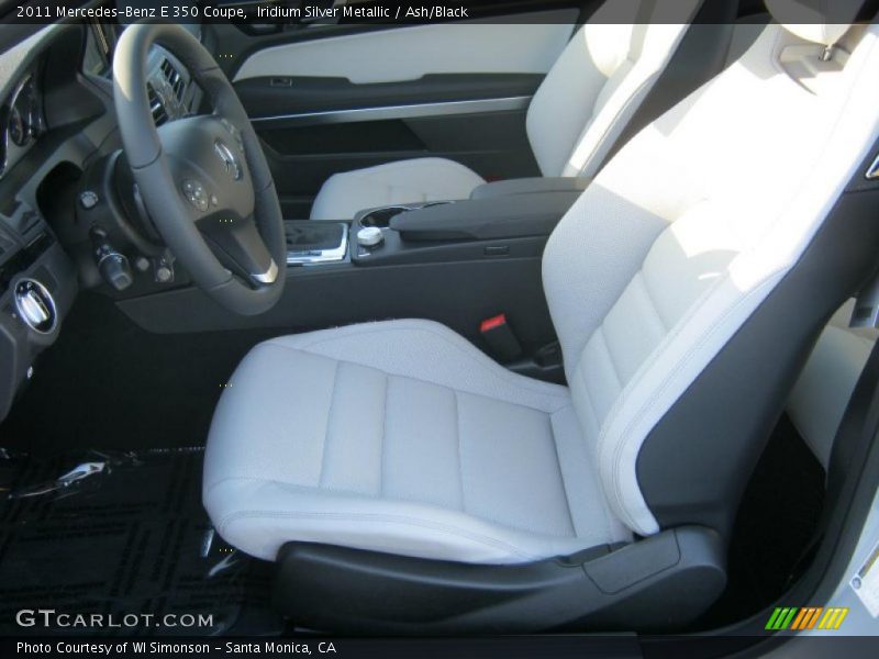  2011 E 350 Coupe Ash/Black Interior