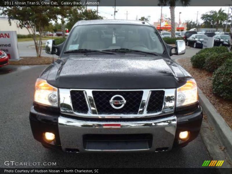 Galaxy Black / Almond 2011 Nissan Titan SL Crew Cab