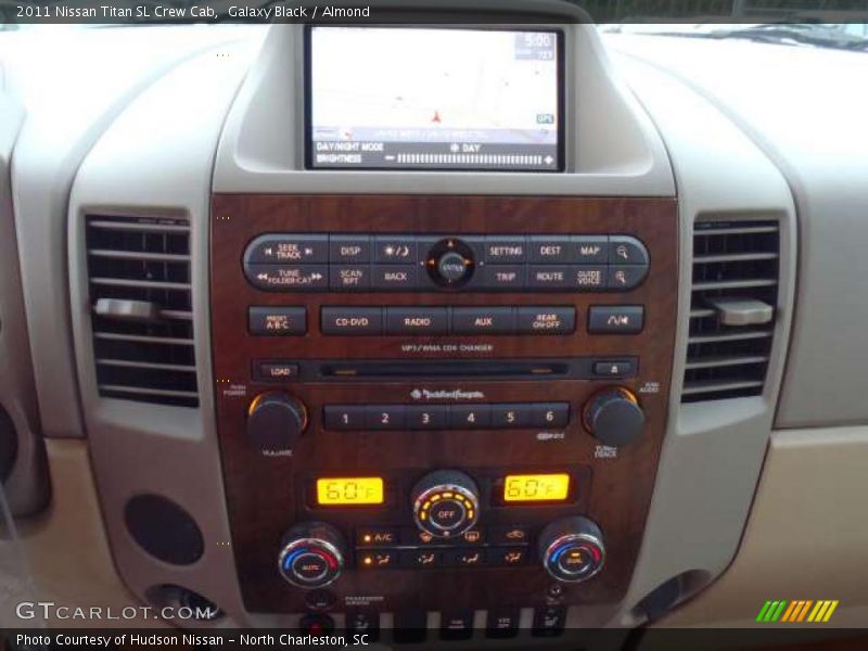 Controls of 2011 Titan SL Crew Cab