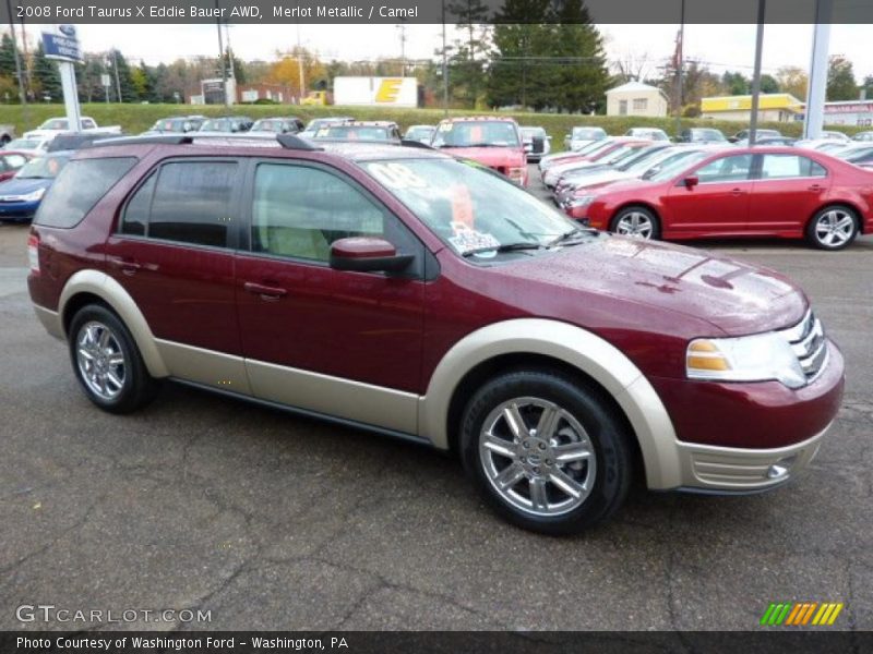 Front 3/4 View of 2008 Taurus X Eddie Bauer AWD