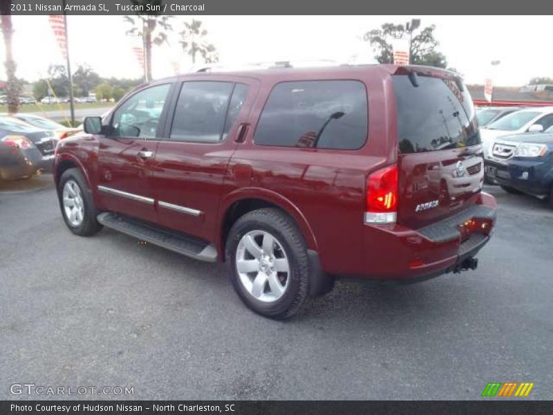 Tuscan Sun / Charcoal 2011 Nissan Armada SL