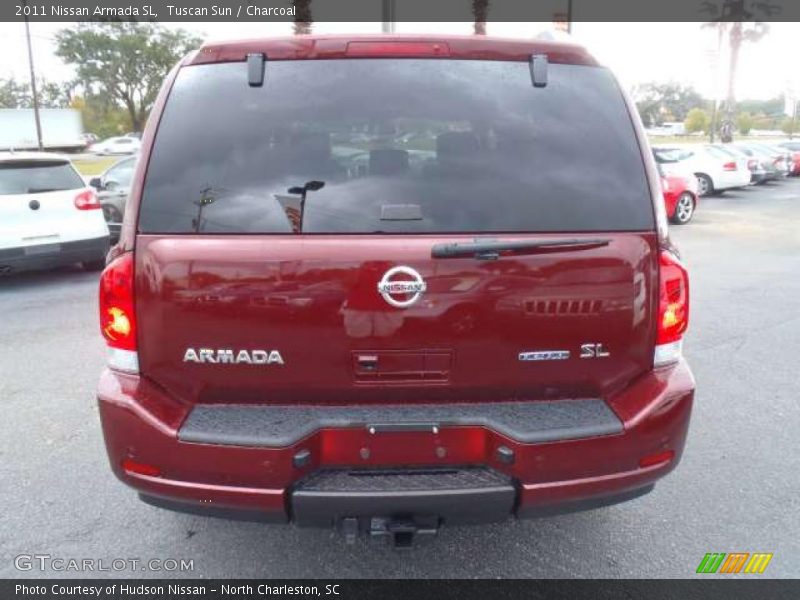 Tuscan Sun / Charcoal 2011 Nissan Armada SL