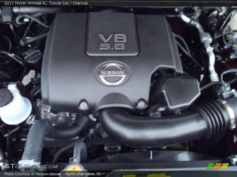 Tuscan Sun / Charcoal 2011 Nissan Armada SL