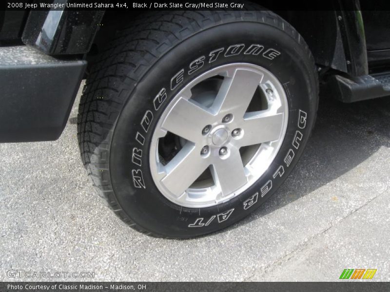 Black / Dark Slate Gray/Med Slate Gray 2008 Jeep Wrangler Unlimited Sahara 4x4
