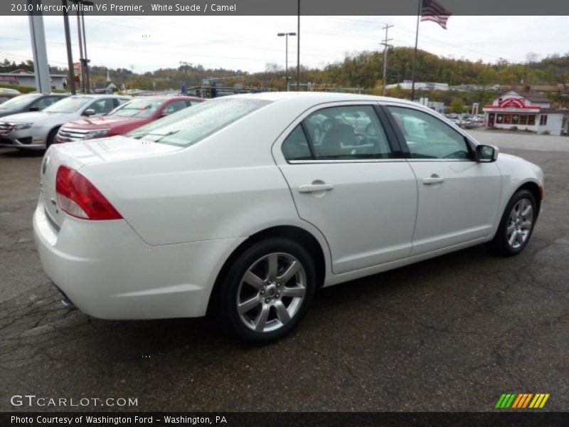White Suede / Camel 2010 Mercury Milan V6 Premier