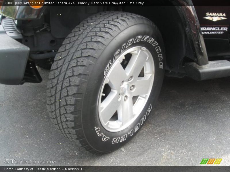 Black / Dark Slate Gray/Med Slate Gray 2008 Jeep Wrangler Unlimited Sahara 4x4
