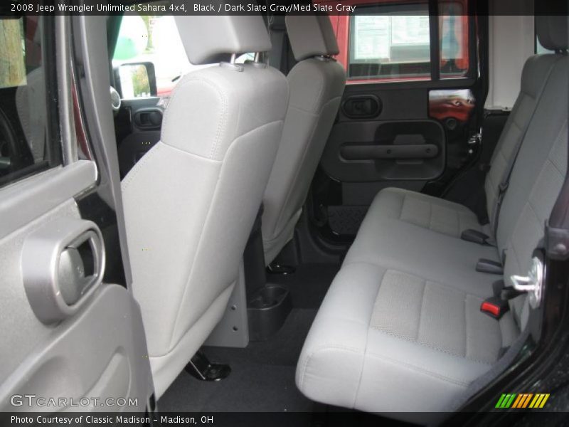Black / Dark Slate Gray/Med Slate Gray 2008 Jeep Wrangler Unlimited Sahara 4x4