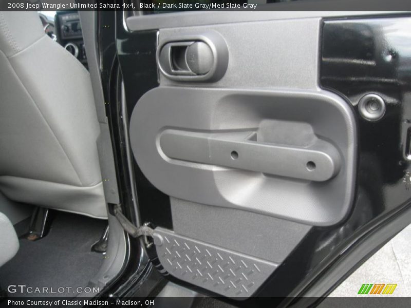 Black / Dark Slate Gray/Med Slate Gray 2008 Jeep Wrangler Unlimited Sahara 4x4