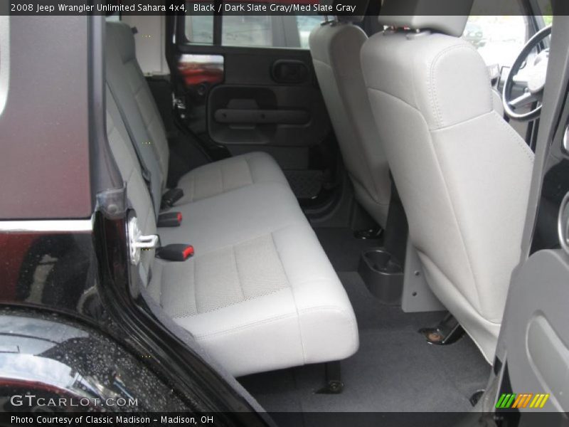 Black / Dark Slate Gray/Med Slate Gray 2008 Jeep Wrangler Unlimited Sahara 4x4