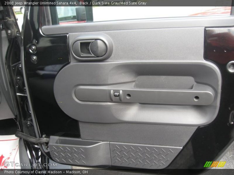Black / Dark Slate Gray/Med Slate Gray 2008 Jeep Wrangler Unlimited Sahara 4x4