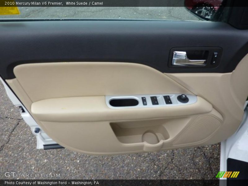 White Suede / Camel 2010 Mercury Milan V6 Premier