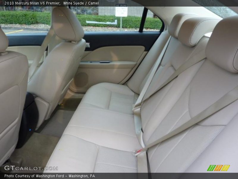 White Suede / Camel 2010 Mercury Milan V6 Premier