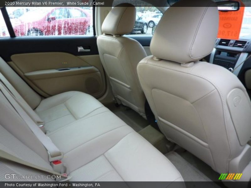 White Suede / Camel 2010 Mercury Milan V6 Premier