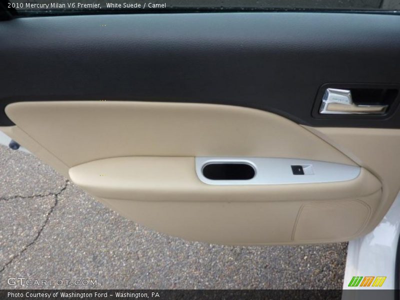 White Suede / Camel 2010 Mercury Milan V6 Premier