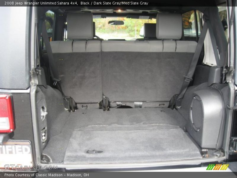 Black / Dark Slate Gray/Med Slate Gray 2008 Jeep Wrangler Unlimited Sahara 4x4